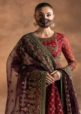 Laconic By Flossie Embroidered Organza 3 Piece Unstitched Suit FL25LV9 D-FE-909